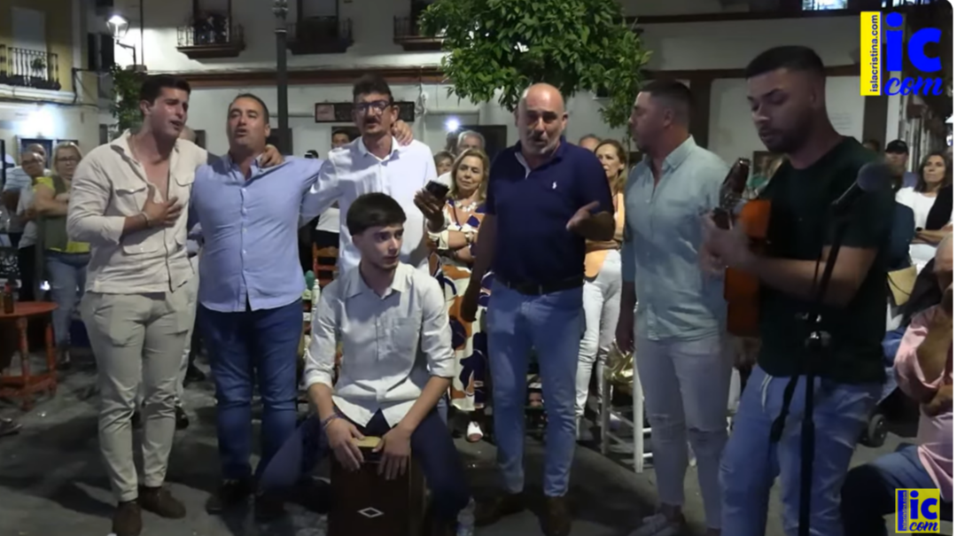Canto Salve Hermandad Rocío de Isla Cristina, a cargo de Ramón González y Amigos