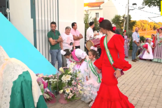 Ofrenda de Flores a María Auxiliadora - Fiestas Patronales de Pozo del Camino
