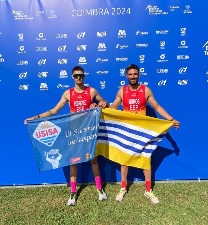 Carmen y Pablo González “oros”, Santi Muros “plata” y Enrique Rodríguez “bronce” en Campeonato de Europa de Triatlón Multisport