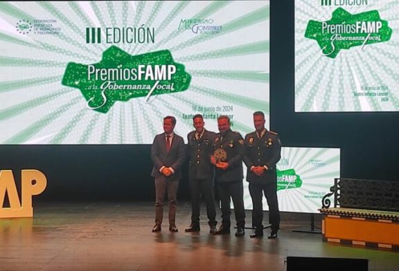 La unidad HERMES de la Policía Local de Isla Cristina reconocidos en la III Edición de los Premios de la FAMP