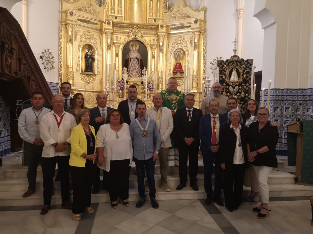 La Hermandad del Rocío de Isla Cristina celebra la misa de acción de gracias