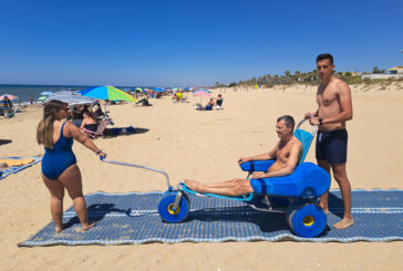 Servicio de Baño Inclusivo Asistido en la Playa de Islantilla