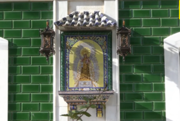 Bendición del Azulejo de la Stísima Virgen del Carmen, tras su Restauración-Isla Cristina