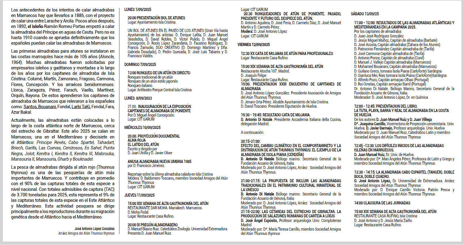 AMIGOS-DEL-ATUN-programa-2025-pdf-1 Programación: Arráez y Sotarráez 2025 XXIII Encuentro de Capitanes de Almadrabas