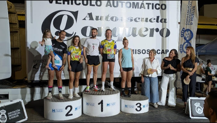segunda Martín Buceta y Rocío Espada ganan la Carrera de Aljaraque