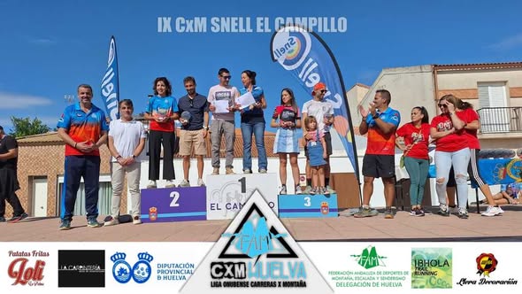 EL-CAMPILLO Manuel Romero, Elena Fernández, Moisés Martín y Sonia González ganadores del Trail El Campillo