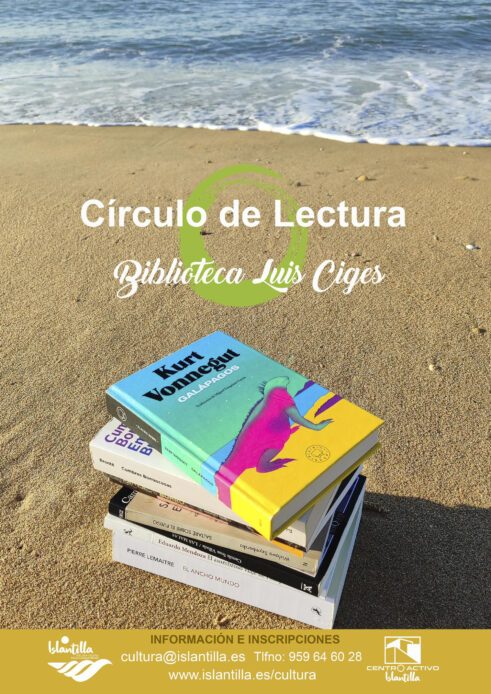 unnamednn-491x694 El Círculo de Lectura ‘Biblioteca Luis Ciges’ de Islantilla inaugura su tercera temporada